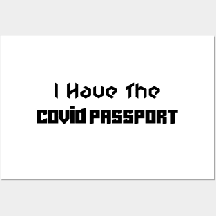 I have the Covid Passport - Nightclubs - Boris Johnson Posters and Art